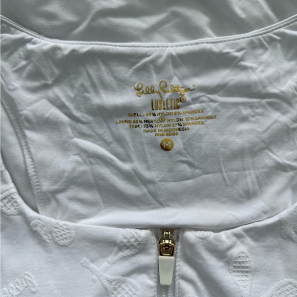 Lilly Pulitzer Luxletic UPF 50 Tennis Set - Kaila tennis bra - perfect match M - Picture 8 of 9